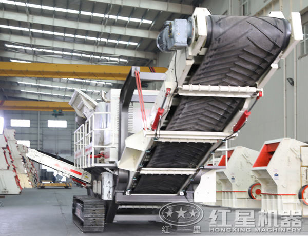 履帶式移動破碎站