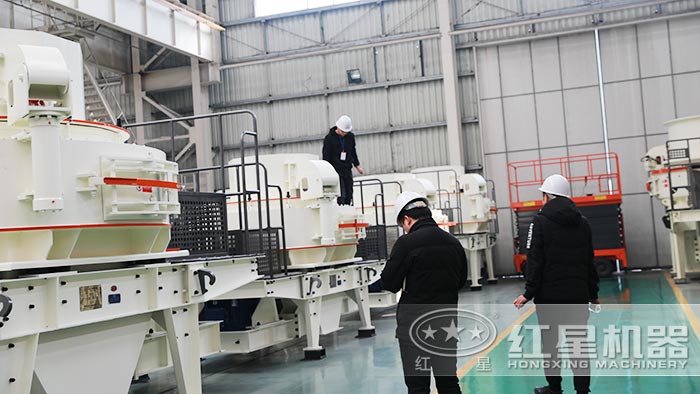 紅星石子碎石機車間 紅星石子碎石機車間