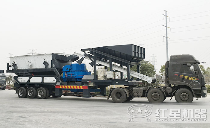 高配版移動(dòng)破碎制砂機(jī) 高配版移動(dòng)破碎制砂機(jī)