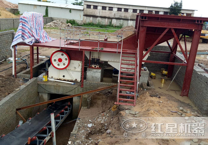 采用hd86顎式破碎機 采用hd86顎式破碎機