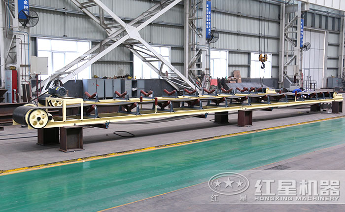 皮帶輸送機(jī)車間展示