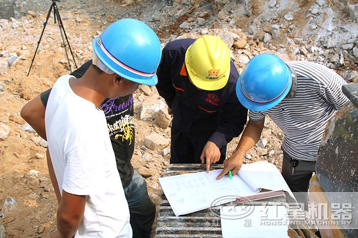 紅星技術人員到現場指導生產 紅星技術人員到現場指導生產