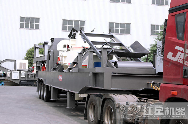 紅星移動制沙機