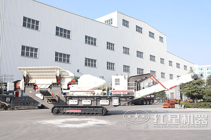 履帶移動粉碎石頭設備 履帶移動粉碎石頭設備