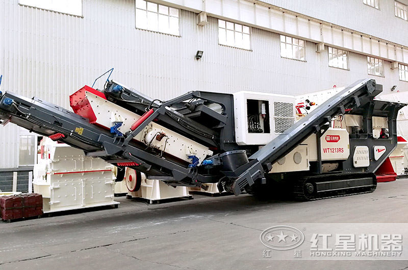 履帶式礦山破碎機