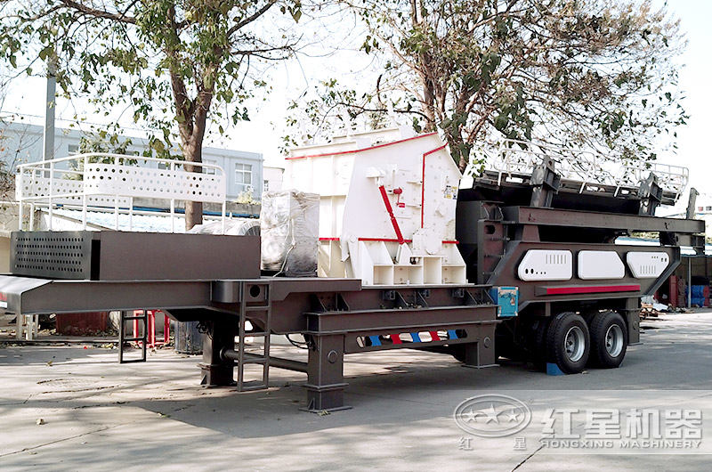 輪胎式礦山破碎機