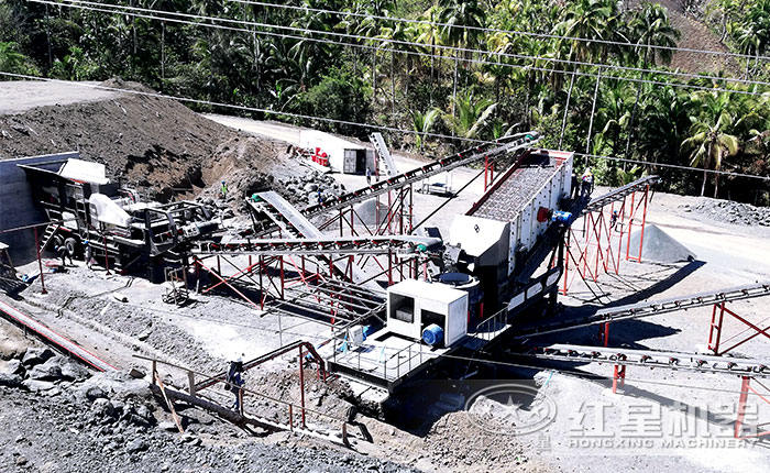 顎式移動破碎站與圓錐移動破碎站聯(lián)合作業(yè) 顎式移動破碎站與圓錐移動破碎站聯(lián)合作業(yè)