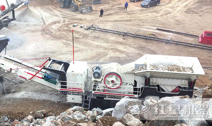 履帶移動鄂式破碎機 履帶移動鄂式破碎機