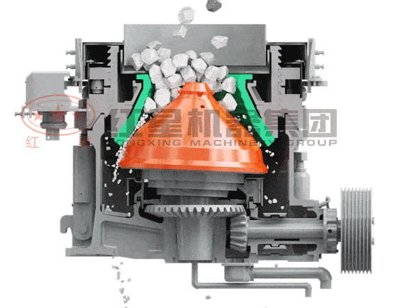 圓錐破碎機工作原理 圓錐破碎機工作原理