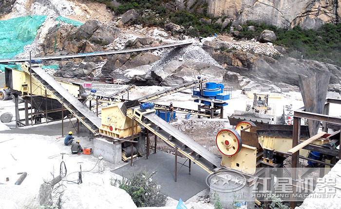 鵝卵石制砂生產線工藝流程 鵝卵石制砂生產線工藝流程