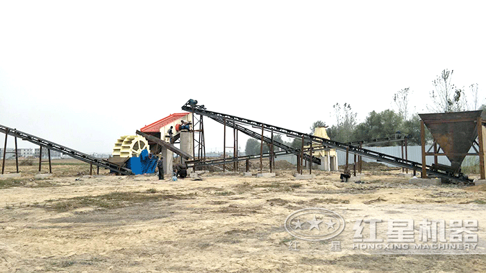 固定式作業的全套機制砂生產線 固定式作業的全套機制砂生產線