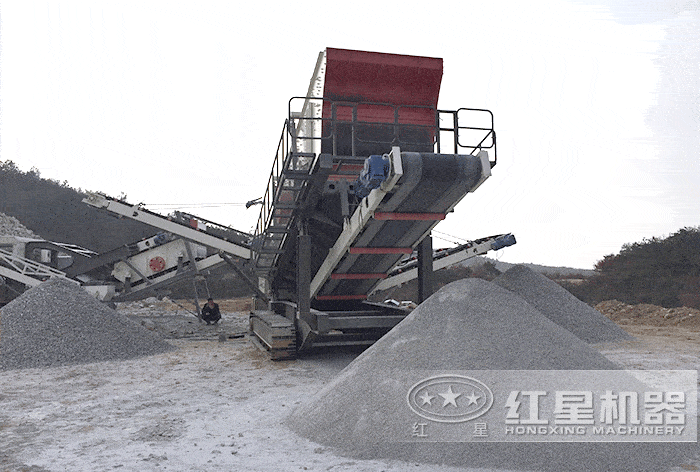 移動式全套機制砂生產線 移動式全套機制砂生產線