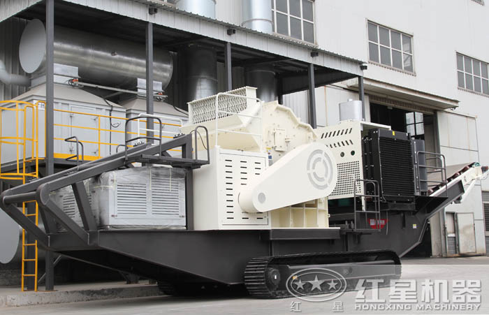 履帶式移動破碎站