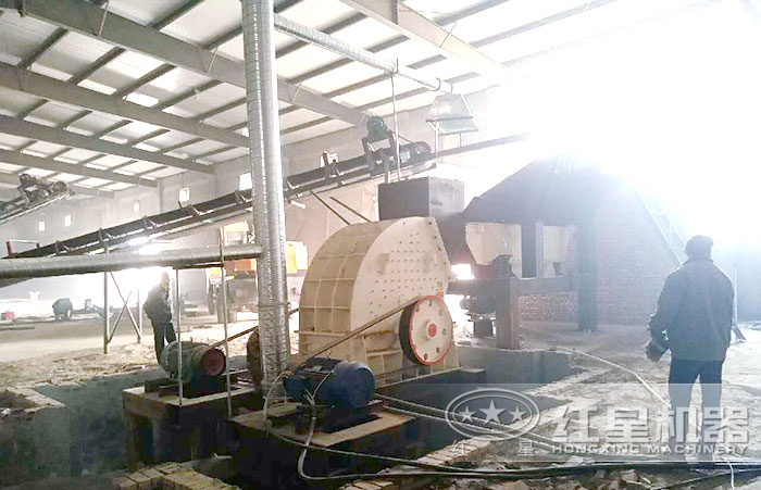 錘式破碎生產線