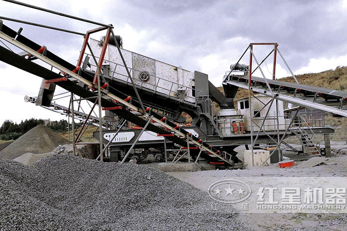 輪胎移動破碎機