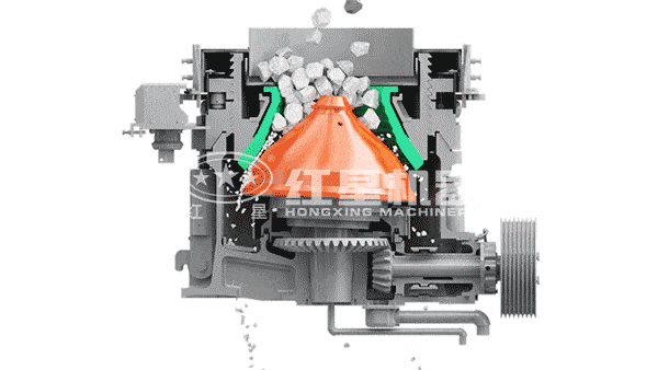 多缸圓錐破碎機原理