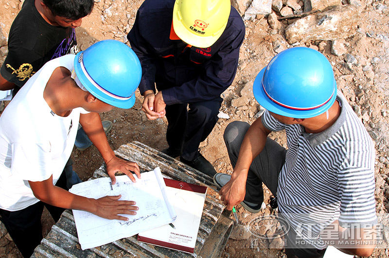 用戶到廠實地參觀制砂機 用戶到廠實地參觀制砂機
