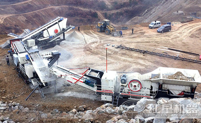 多級組合配置的全套石料生產線 多級組合配置的全套石料生產線