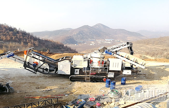 履帶圓錐破碎機(jī) 履帶圓錐破碎機(jī)