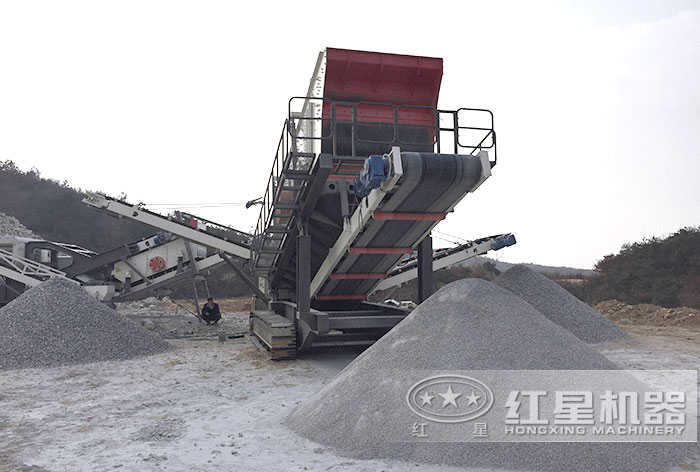 生產沙子作業現場 生產沙子作業現場