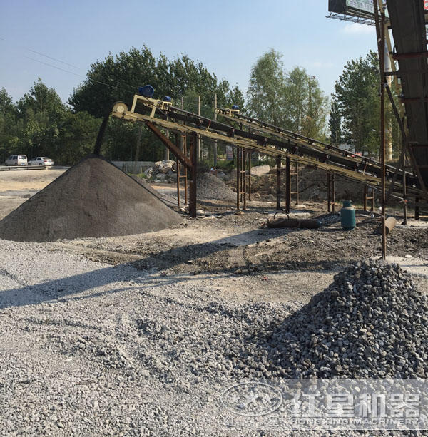 道砟石生產現場 道砟石生產現場