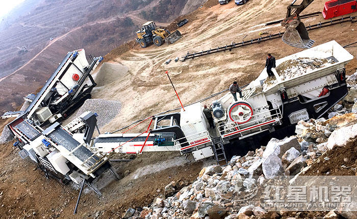 履帶式移動破碎機 履帶式移動破碎機