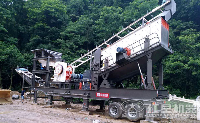 四合一大型石料碎石機