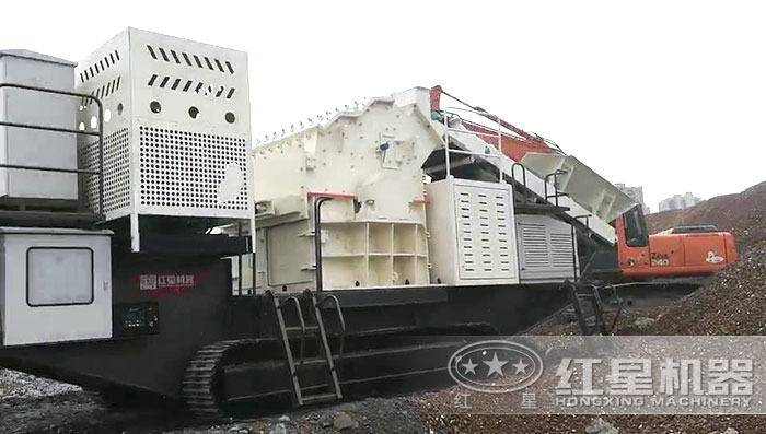 履帶移動破碎機 履帶移動破碎機