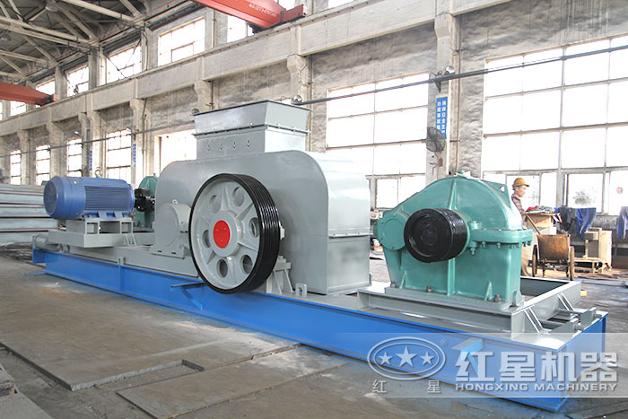 紅星對輥制砂機(jī)生產(chǎn)車間