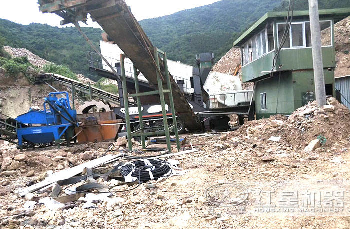 移動沙石破碎機 移動沙石破碎機