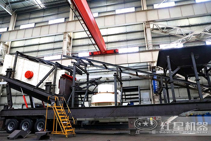 移動式沙子生產(chǎn)設備車間安裝現(xiàn)場 移動式沙子生產(chǎn)設備車間安裝現(xiàn)場