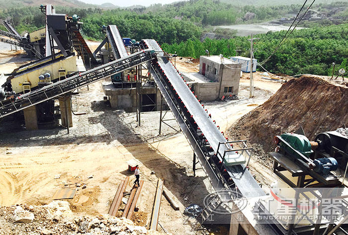 南陽玄武巖破碎生產(chǎn)線
