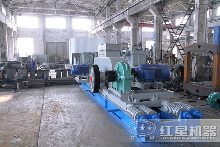 對輥制砂機生產車間 對輥制砂機生產車間