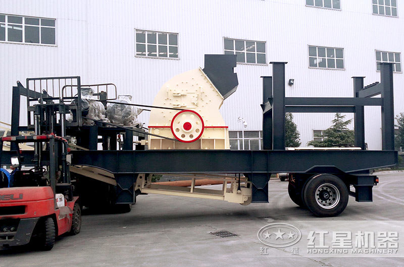 小型簡易式車載移動破碎機 小型簡易式車載移動破碎機