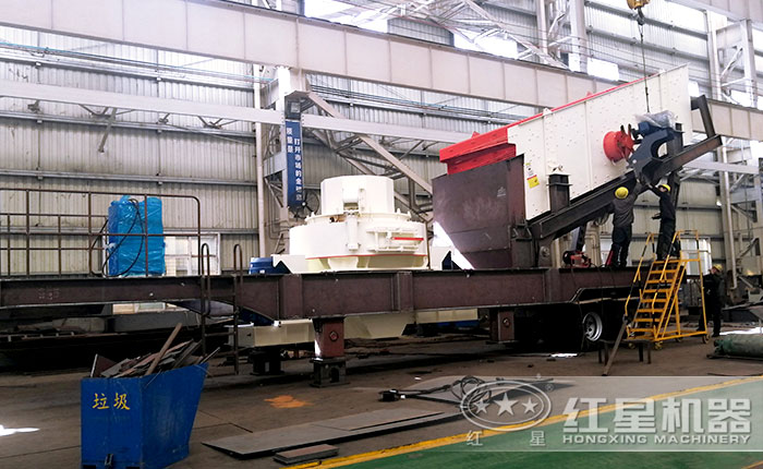 車載移動制砂機 車載移動制砂機