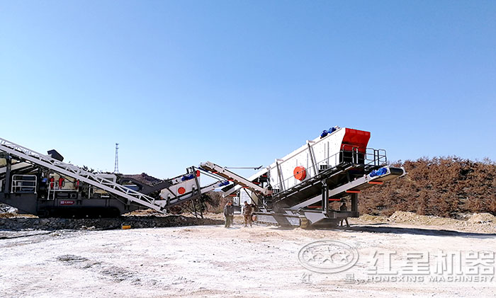 時(shí)產(chǎn)300噸破碎作業(yè)現(xiàn)場 時(shí)產(chǎn)300噸破碎作業(yè)現(xiàn)場