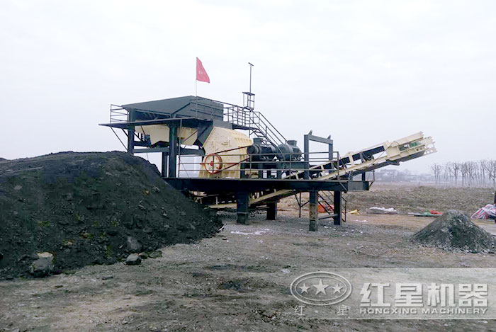 碎煤機作業現場