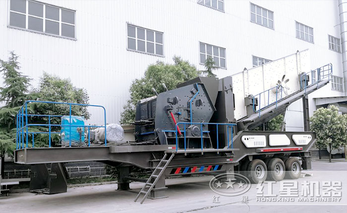 輪胎反擊破移動破碎站 輪胎反擊破移動破碎站