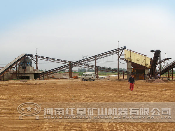 制砂現(xiàn)場(chǎng)