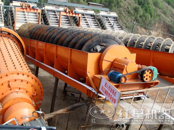 螺旋分級(jí)機(jī)工作原理