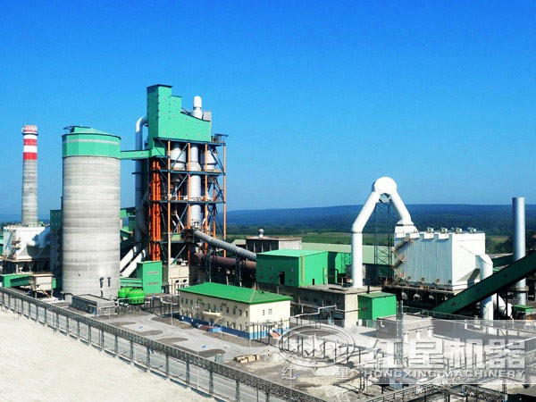 全新環保水泥生產線現場