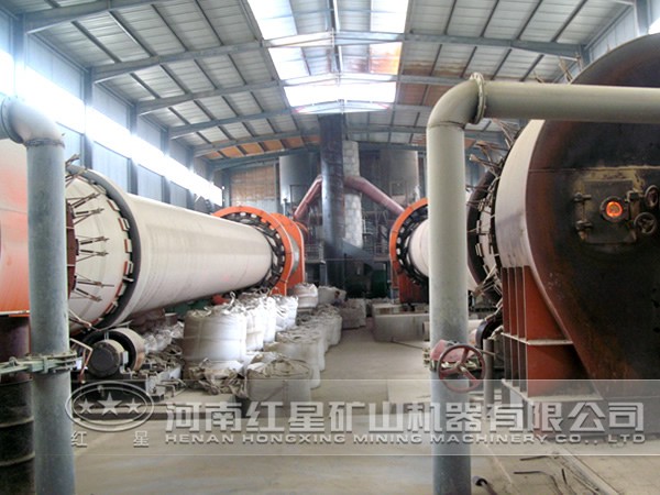 白水泥熟料的煅燒過程