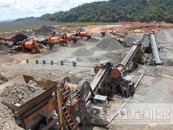 褐鐵礦選礦工藝現(xiàn)場