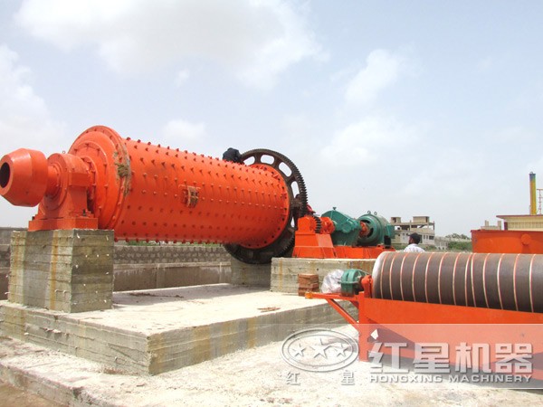 錳礦磁選工藝現(xiàn)場