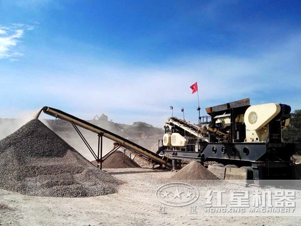 移動(dòng)制砂生產(chǎn)線